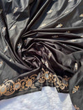 Black Sona Rupa Mashru Saree
