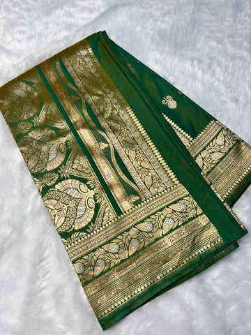 Harit Rupa Meena Katan Semi Uppada Saree