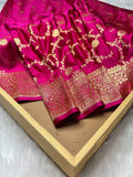 Gulnaar Rani Pure Satin Banarasi Saree