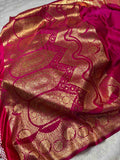 Zareefa Rani Satin Saree